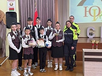Юные инспекторы дорожного движения одни из лучших в регионе! 