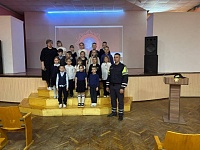 Сотрудники ГАИ пришли к школьникам в Лунинце