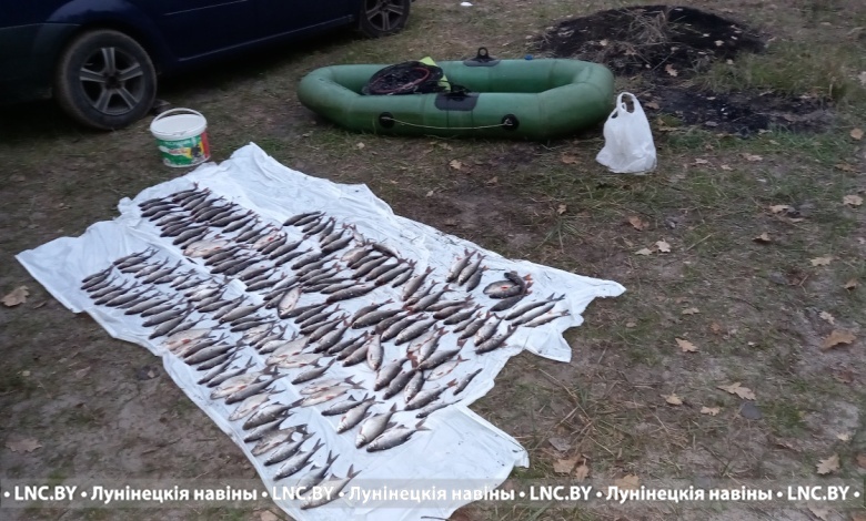 Оружие и километры сетей изъяли у браконьеров сотрудники Микашевичской инспекции