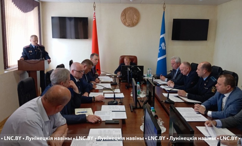 Вопросы противодействия преступлениям и формирования здорового образа жизни рассмотрены в Лунинце