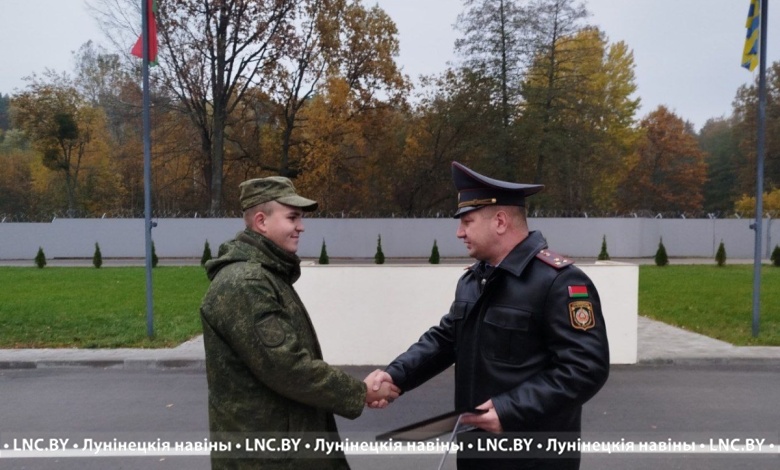 Военнослужащий 56 зенитного ракетного полка в Лунинце помог задержать грабителя