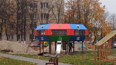 Продолжается благоустройство Микашевичей