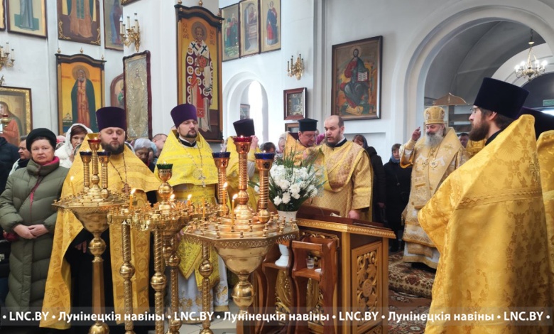 Лунинец посетил епископ Пинский и Лунинецкий Георгий