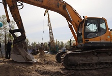 Подготовительные работы по возведению моста через Припять начались в Лунинецком районе 