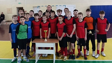 Новогодний турнир по мини-футболу состоялся в Лунинце