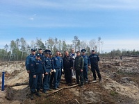 Спасатели Лунинетчины приняли участие в акции «Лес! Дабро! Парадак!»