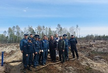 Спасатели Лунинетчины приняли участие в акции «Лес! Дабро! Парадак!»