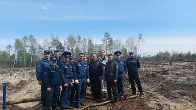 Спасатели Лунинетчины приняли участие в акции «Лес! Дабро! Парадак!»