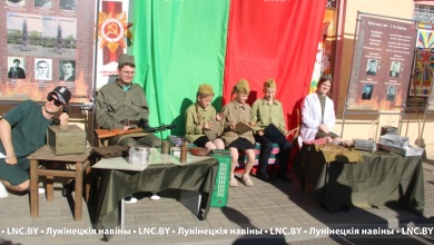 День Независимости в Лунинце. Фотомгновения 