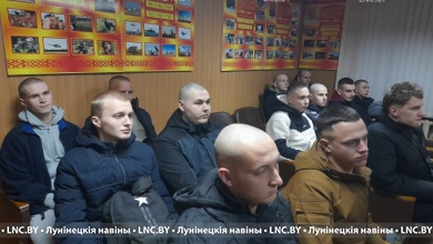 В Лунинецком районе началась отправка в войска﻿ на срочную военную службу