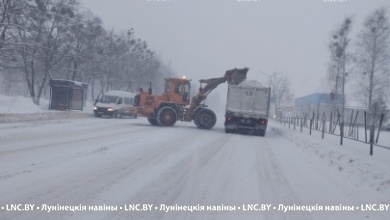 На всей территории Брестской области введен план "Погода" из-за снегопадов