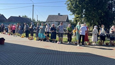 В Лунинце отметили Медовый Спас