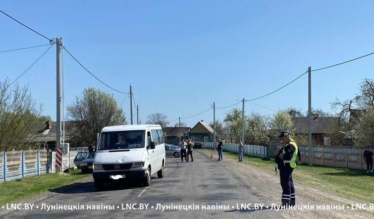 Ребенка сбила машина в Лунинецком районе
