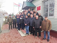 Ветераны пограничной службы провели собрание в Лунинце