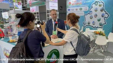 Свою продукцию в Китае представляет Лунинецкий молочный завод