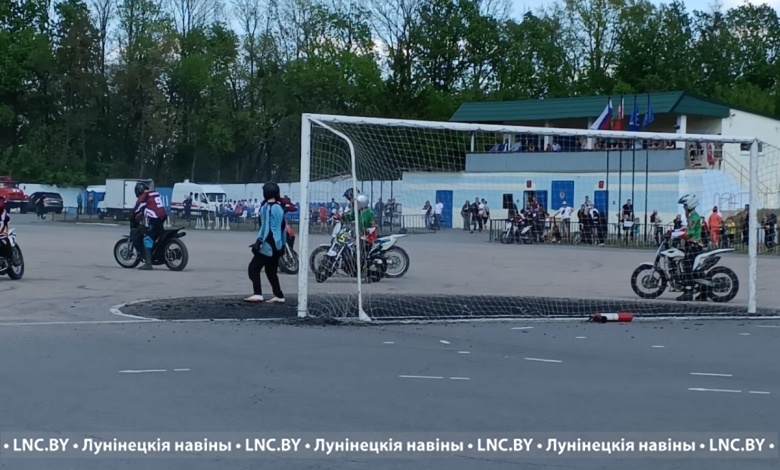 Финальные матчи Открытого Кубка Республики Беларусь по мотоболу в Лунинце