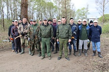 Знаковый объект! Лунинчане вышли на республиканский субботник