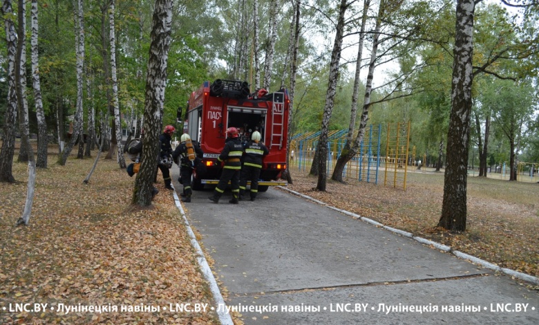 Учебная тренировка прошла в Лунинецком аграрном колледже