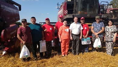 Хлеборобов чествуют в Лунинецком районе