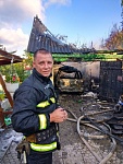 Инструктор-спасатель  Роман Демидович с честью несет службу в РОЧС