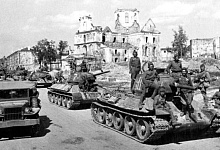 Операция "Багратион": архивные кадры освобождения Беларуси летом 1944-го. Могилев