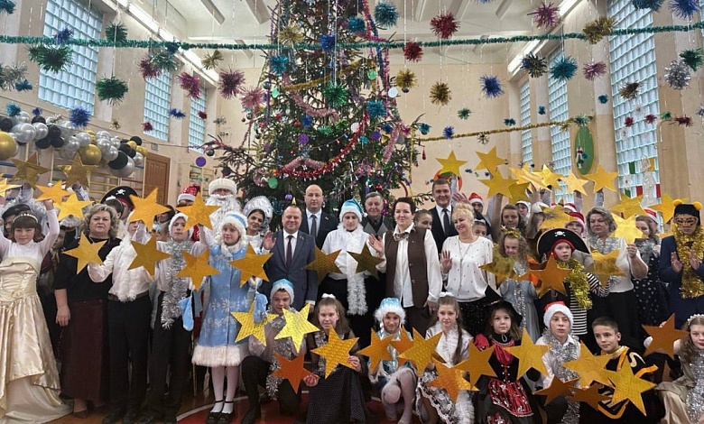 Тепло сердец! Сенатор приехал в Ганцевичскую специальную школу-интернат