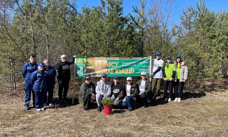 В разгаре акция “Дай лесу новае жыццё!» в Лунинецком районе