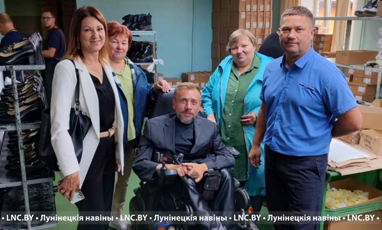 Лунинчане посетили предприятие "Блик" в Барановичах