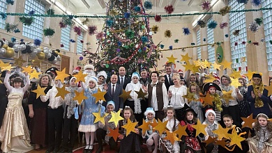 Тепло сердец! Сенатор приехал в Ганцевичскую специальную школу-интернат