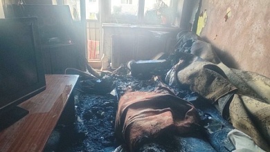 Женщину спасли на пожаре в Барановичах