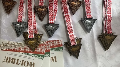 Лунинчане среди призеров соревнований по биатлону на лыжероллерах