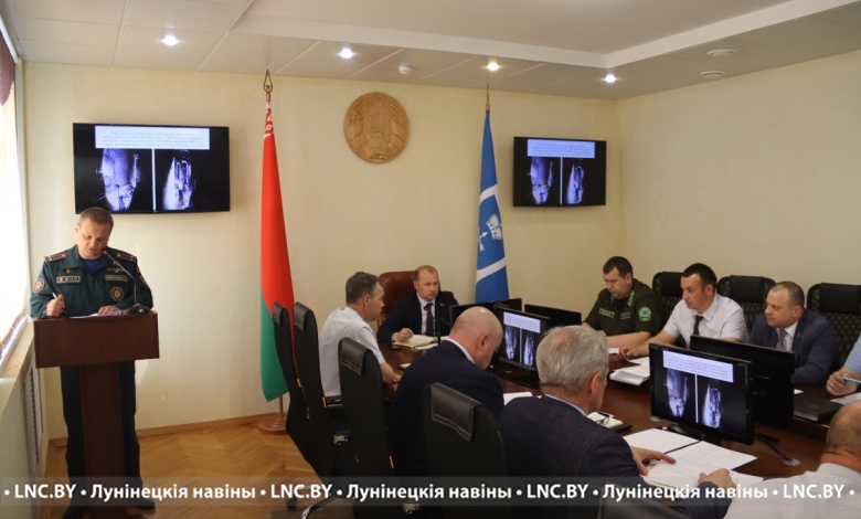 Пожарную безопасность и контролируемые палы обсуждали в Лунинце 