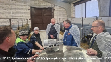 Дмитрий Городецкий проинспектировал производственные площадки ОАО "Лунинский"