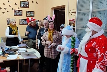 "Святки-колядки" порадовали лунинчан