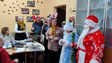 "Святки-колядки" порадовали лунинчан