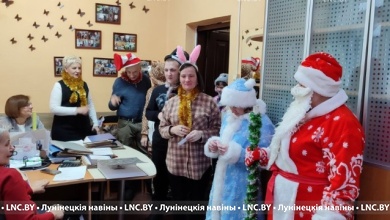 "Святки-колядки" порадовали лунинчан
