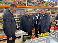 Михаил Русый и Михаил Баценко: в поле зрения - торговля в Лунинецком районе