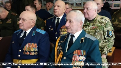 Лунинецкая районная организация ОО "Белорусский союз офицеров" отмечает 30-летие 