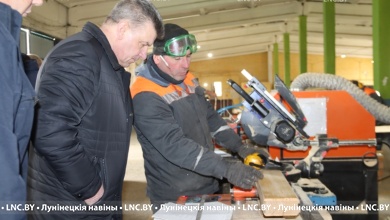 Какие перспективы развития Лунинецкого лесхоза, рассказал Министр