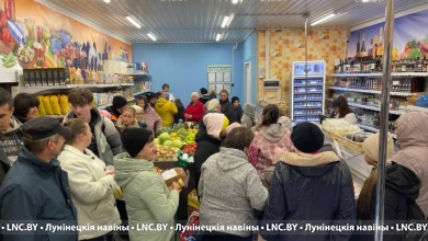 Новый магазин открыли в агрогородке Любачин Лунинецкого района