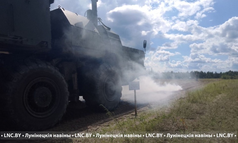 Военнослужащие Лунинца завершили полевой выход тактическим учением
