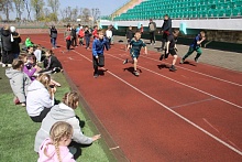 Первенство по легкой атлетике проходит в Лунинце