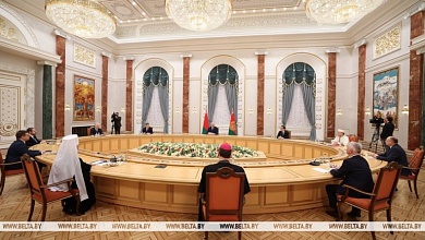 Об общих ценностях, религиозном образовании и конфессиональных центрах. Подробности встречи у Лукашенко