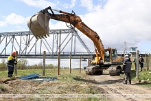 "Мостострой" приступил к строительству нового моста через Припять в Лунинецком районе