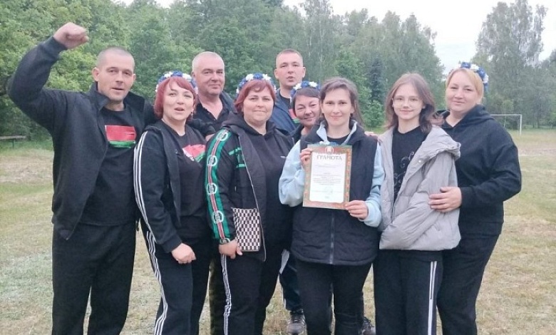 Педагоги зажгли на Припяти в Лунинецком районе