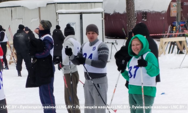 Спасатели Лунинецкого РОЧС встали на лыжи