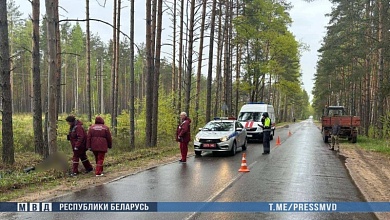 Юноши на мотоцикле погибли в ДТП в Минской области 