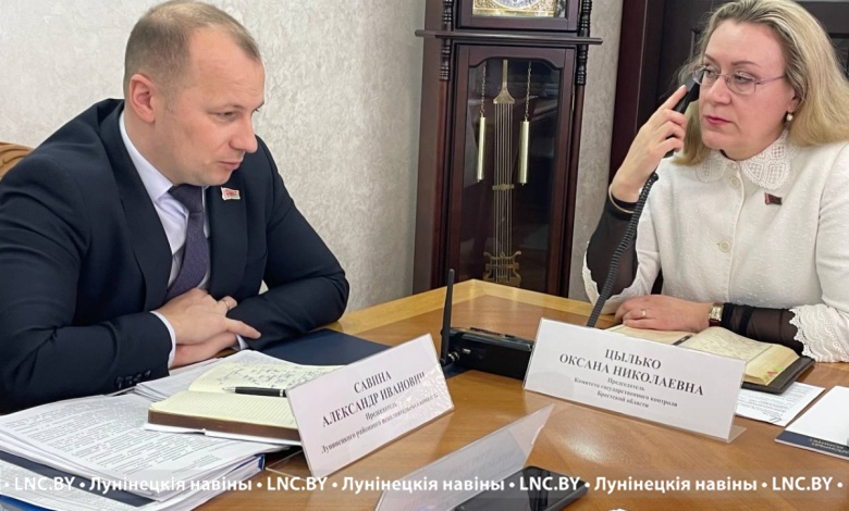 Прямую телефонную линию и прием граждан в Лунинце проводит председатель Комитета государственного контроля Брестской области