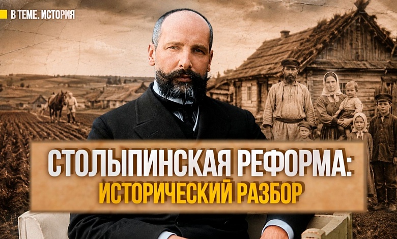 Про Столыпина и особенности проведения аграрной реформы на белорусских землях