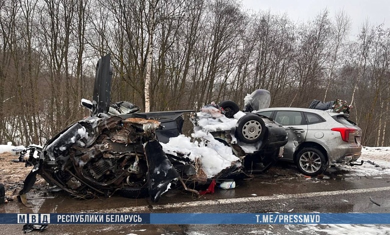 Один человек погиб и ещё шесть пострадали в ДТП на Витебщине 